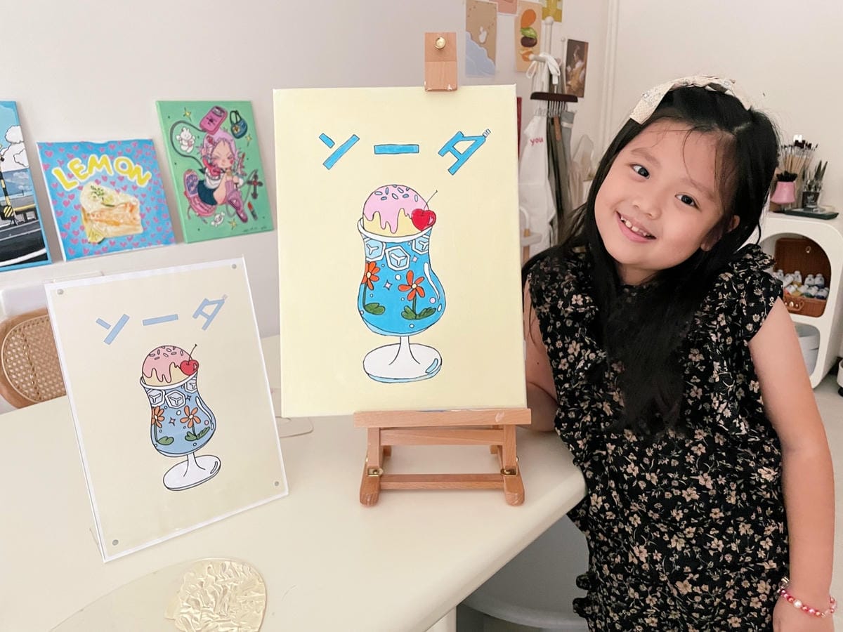 嘉義「Eucalyptus Studio」少女會喜歡的油畫咖 嘉義「Eucalyptus Studio」少女會喜歡的油畫咖
