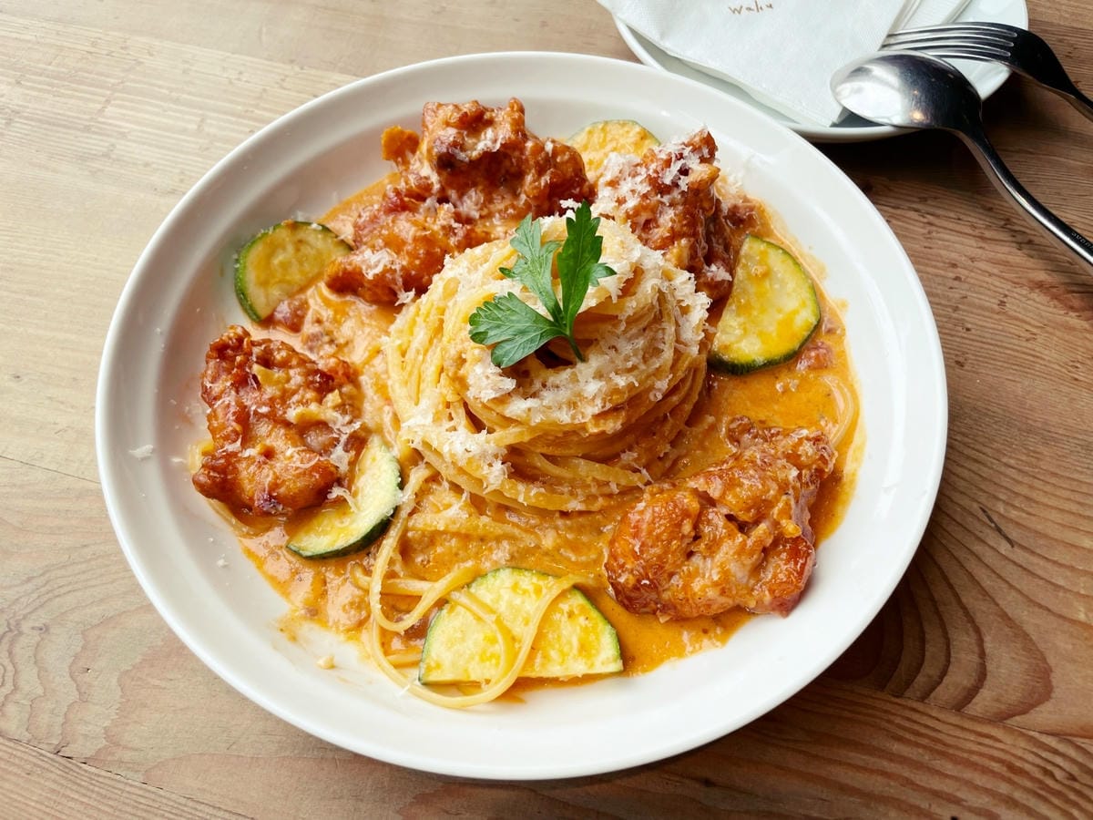 台北信義區「Waku Waku Pasta」餐點好吃還看得到