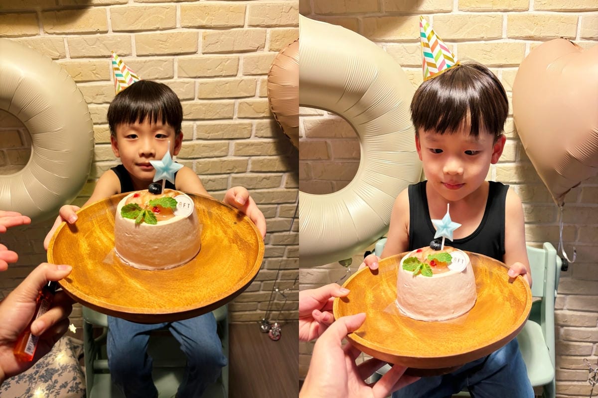 【Alston】五歲生日快樂!!再忙也要一起慶祝❤ 【Alston】五歲生日快樂!!認真許願的小男孩❤