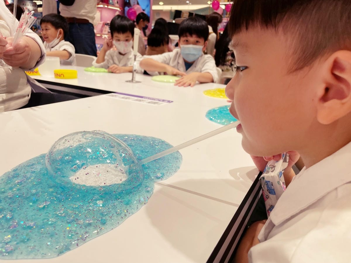 好玩的「Unique Slime Lab史萊姆實驗室」一起動 好玩的「Unique Slime Lab史萊姆實驗室」一起動