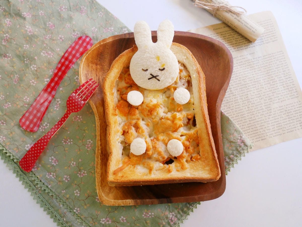 [My Little Kitchen] 好可愛「焗烤丸子吐司