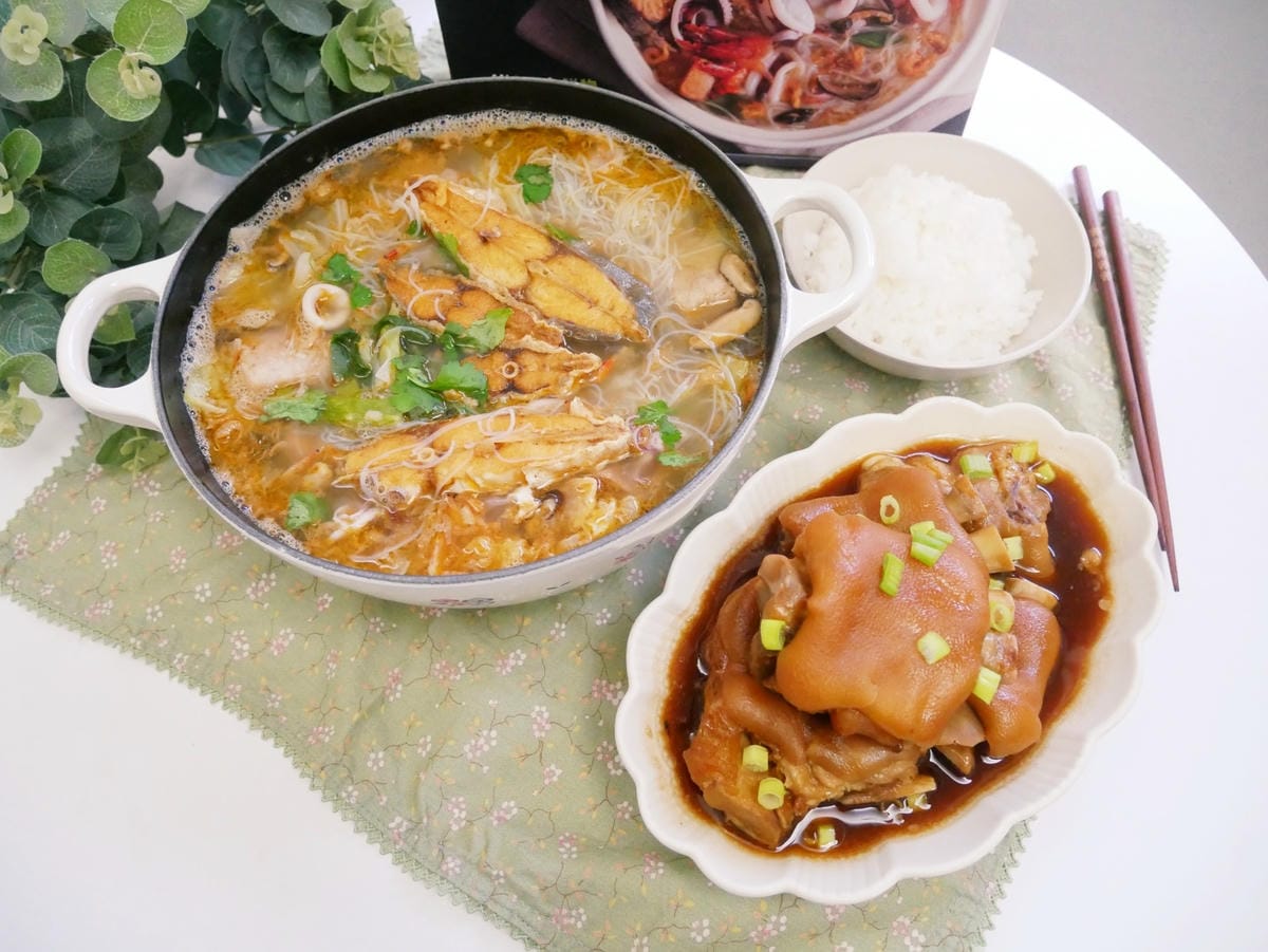好吃年菜推薦-雙言商號 X 明水三九七食堂「雞湯熬鯧魚海鮮炊 好吃年菜推薦-雙言商號 X 明水三九七食堂「雞湯熬鯧魚海鮮炊
