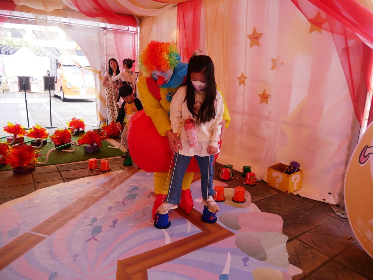 台南「德妮嗨派對-百變小丑樂園」親子活動、野餐市集通通有!! 台南「德妮嗨派對-百變小丑樂園」親子活動、野餐市集通通有!!