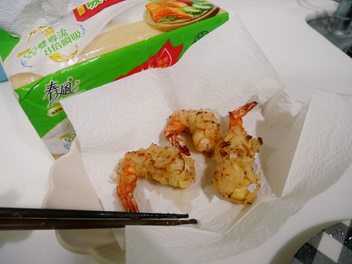 [My Little Kitchen] 創意年菜「春捲絲炸蝦