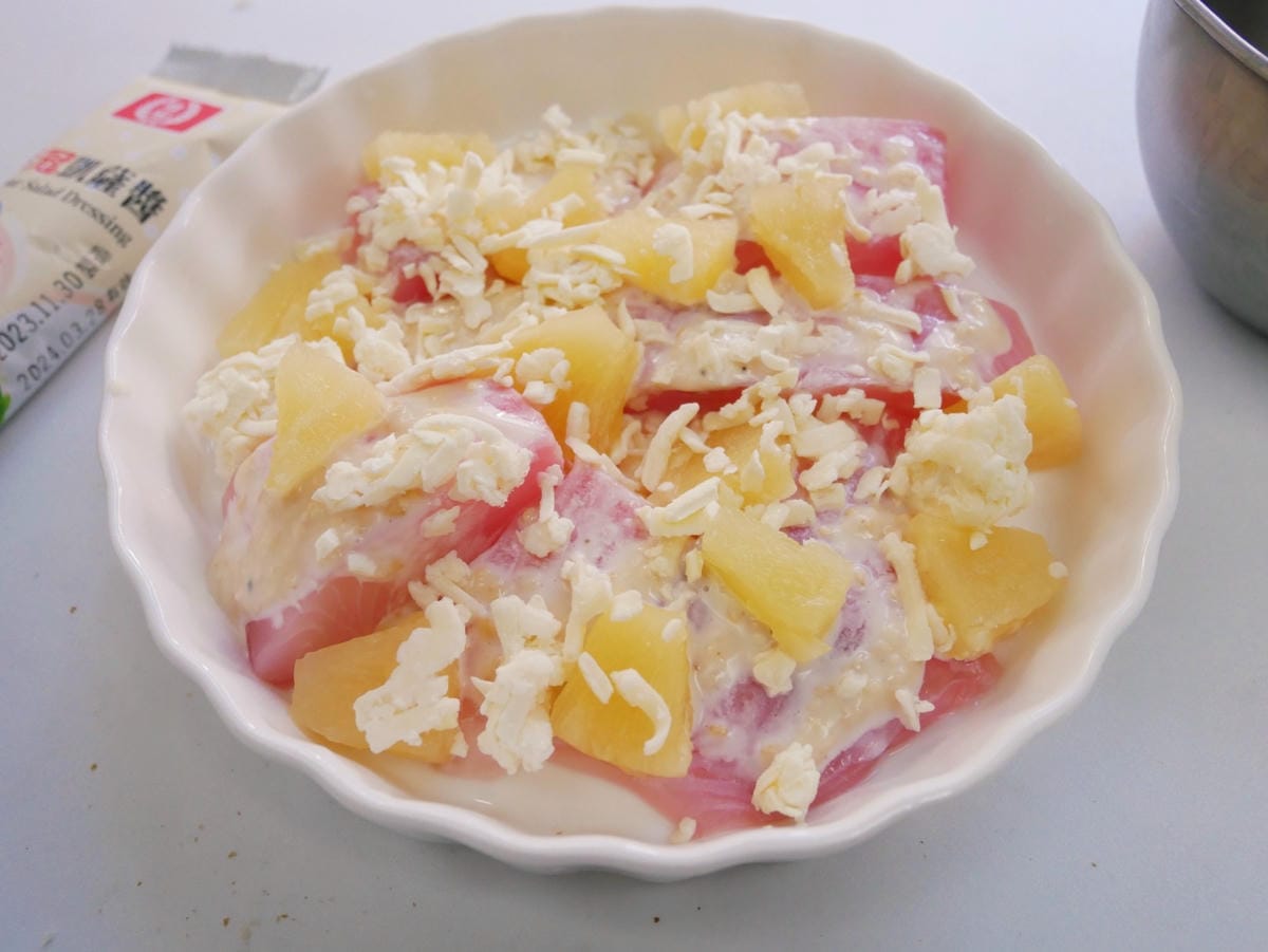 年菜簡單做「鳳梨烤魚」年年有餘旺旺來！！