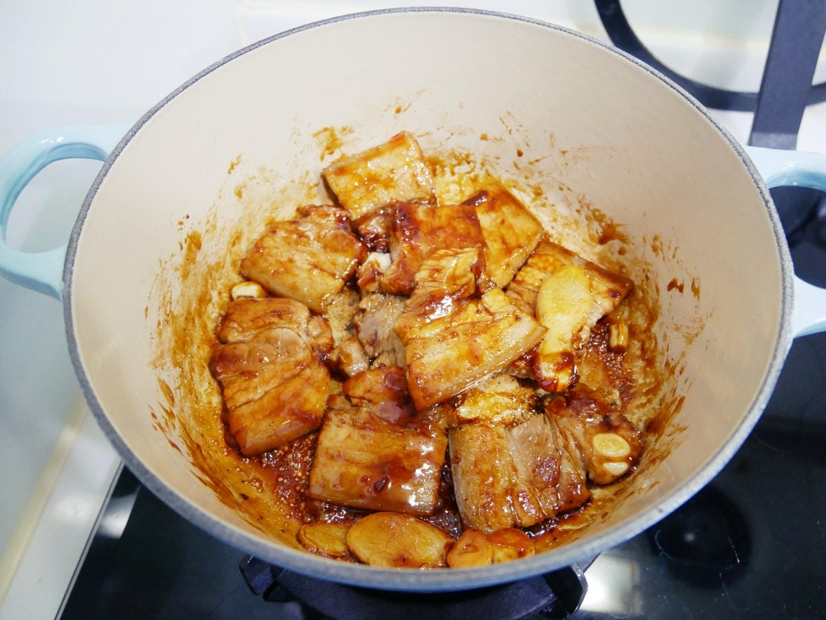 [My Little Kitchen] 鑄鐵鍋「紅燒控肉」超
