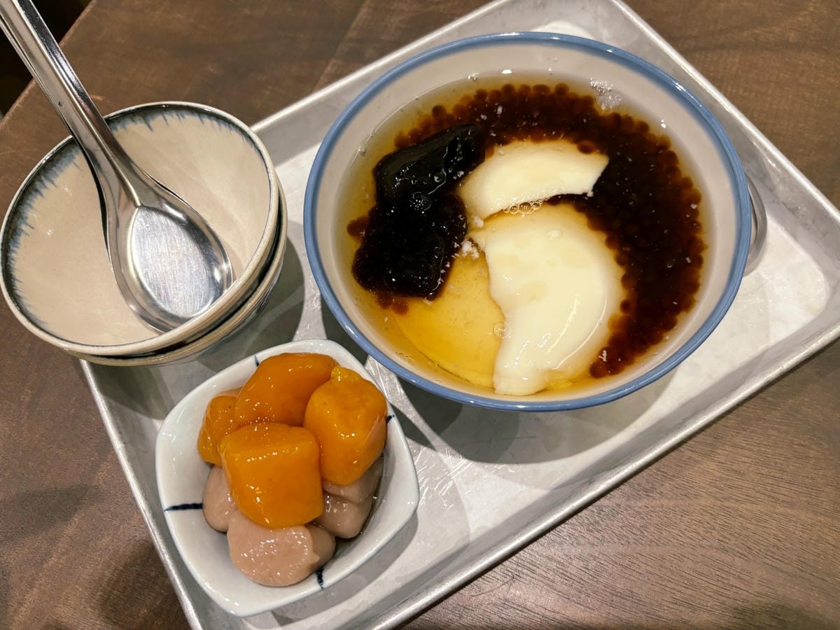 台北中山商圈「榕美樹館」簡約文青風豆花店。 台北中山商圈「榕美樹館」簡約文青風豆花店。