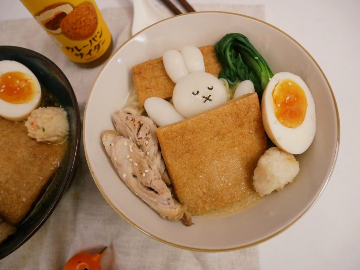 [My Little Kitchen] 不難的「米飛兔拉麵」