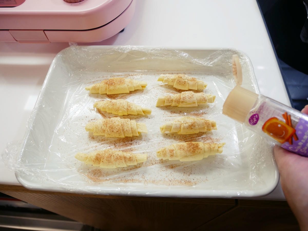 [Vitantonio] 好酥脆「迷你扁可頌」兩種材料輕鬆做