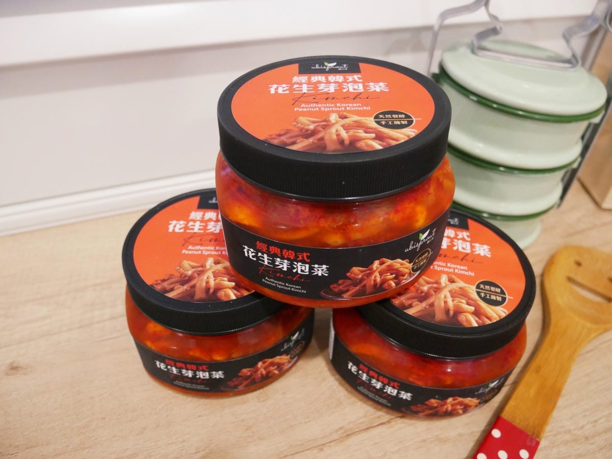 天然爽脆「優比芽韓式經典花生芽泡菜」配菜、料理都好吃!! 天然爽脆「優比芽韓式經典花生芽泡菜」配菜、料理都好吃!!