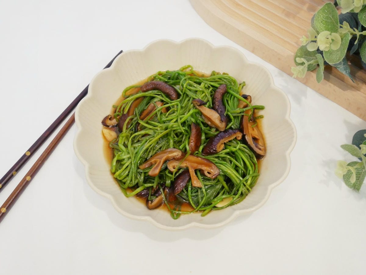 [My Little Kitchen] 快速上菜「香菇炒水蓮