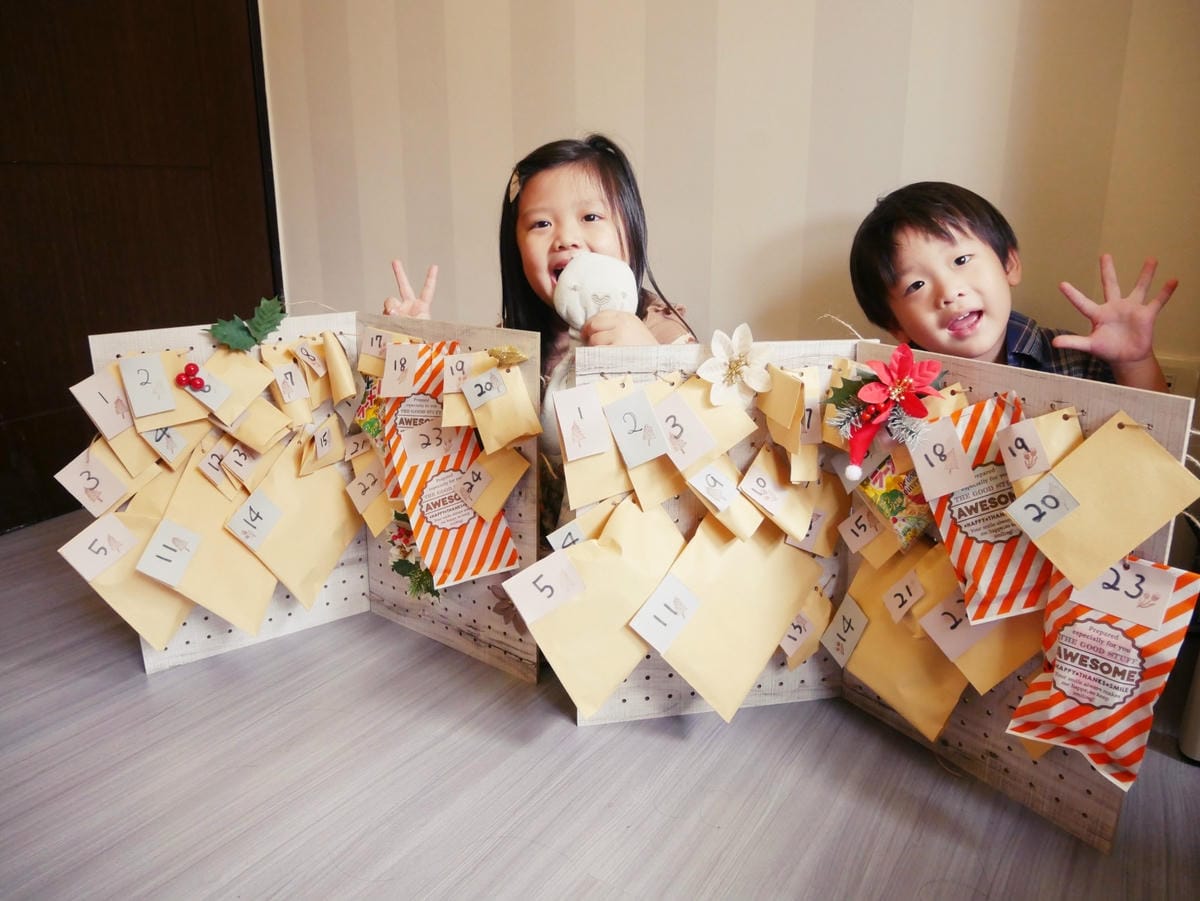 自製2023年孩子限定「聖誕倒數日曆」簡單儀式感!! P1850987