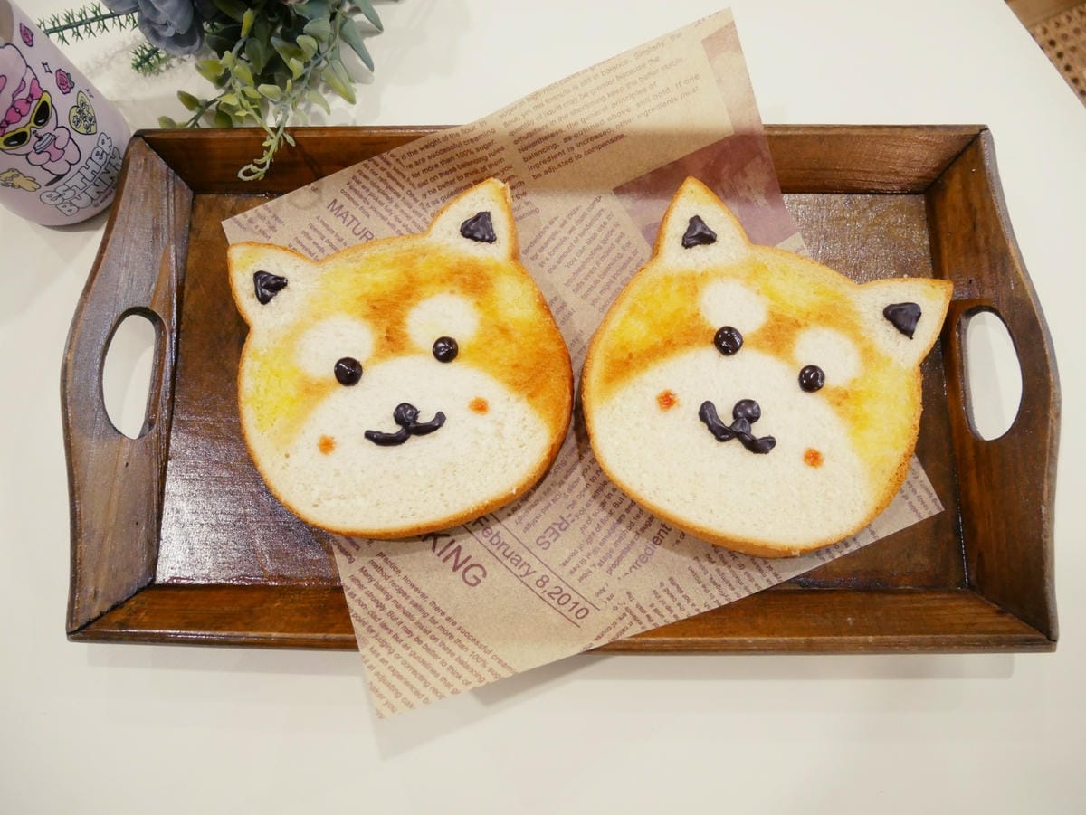 [My Little Kitchen] 簡單做「奶油柴犬吐司