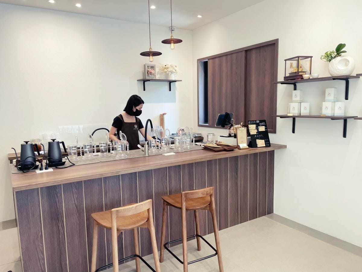 嘉義「宅意JAII TEA」上意茶業、新式茶館。 嘉義「宅意JAII TEA」上意茶業、新式茶館。