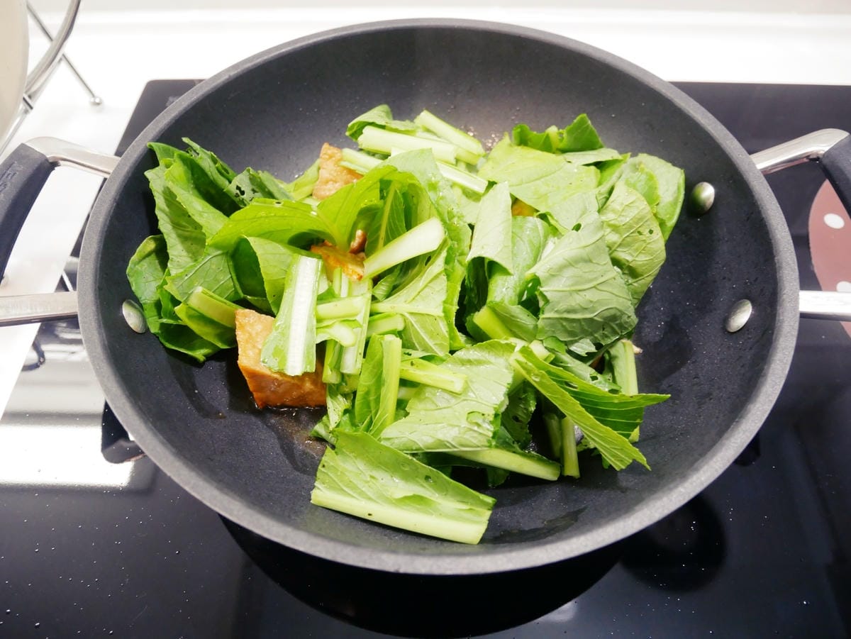 [My Little Kitchen] 快手料理「小松菜炒油