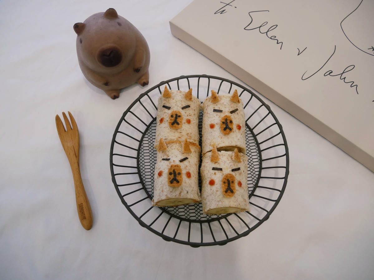 [My Little Kitchen] 療癒系「卡比巴拉吐司
