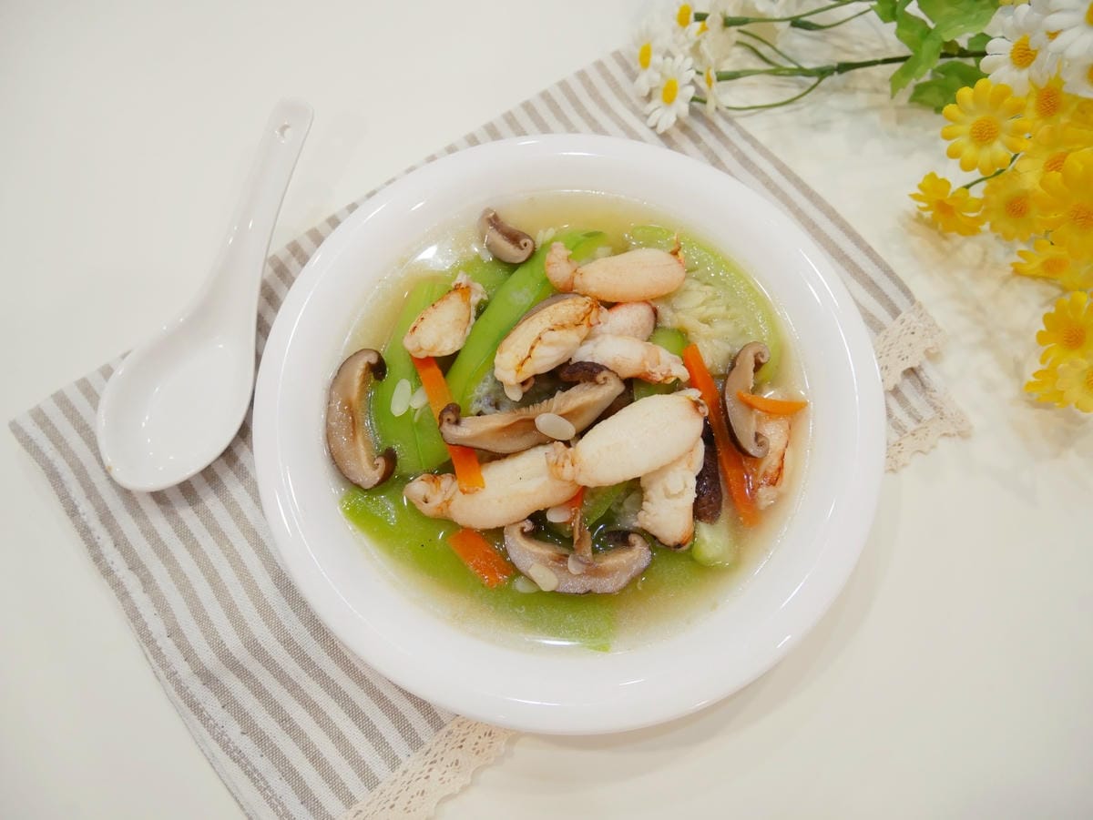 [My Little Kitchen] 快手料理「蟹肉絲瓜」