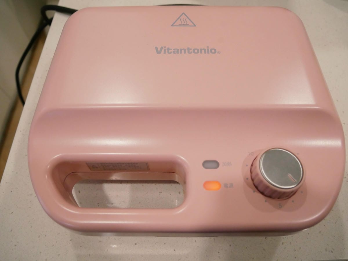 [Vitantonio] 五分鐘「蘋果肉桂薄餅」三種材料輕鬆