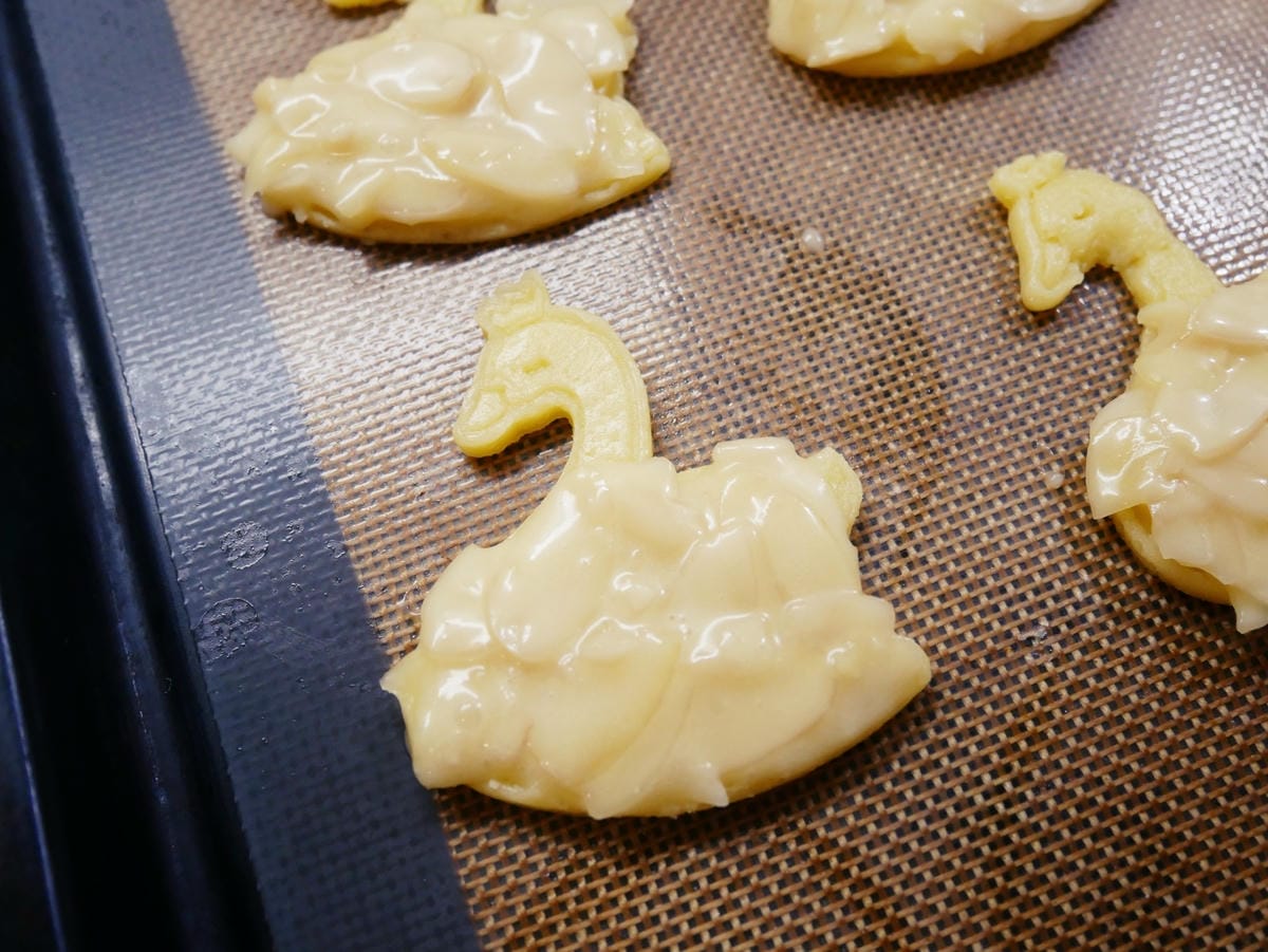 [My Little Kitchen] 優雅的「天鵝餅乾」兩