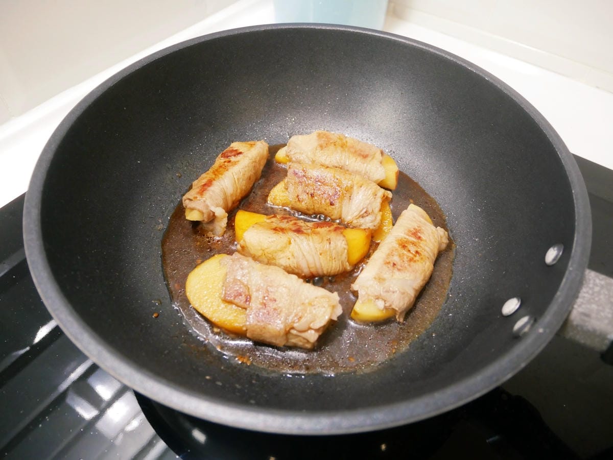 [My Little Kitchen] 超簡單「蘋果豬肉卷」