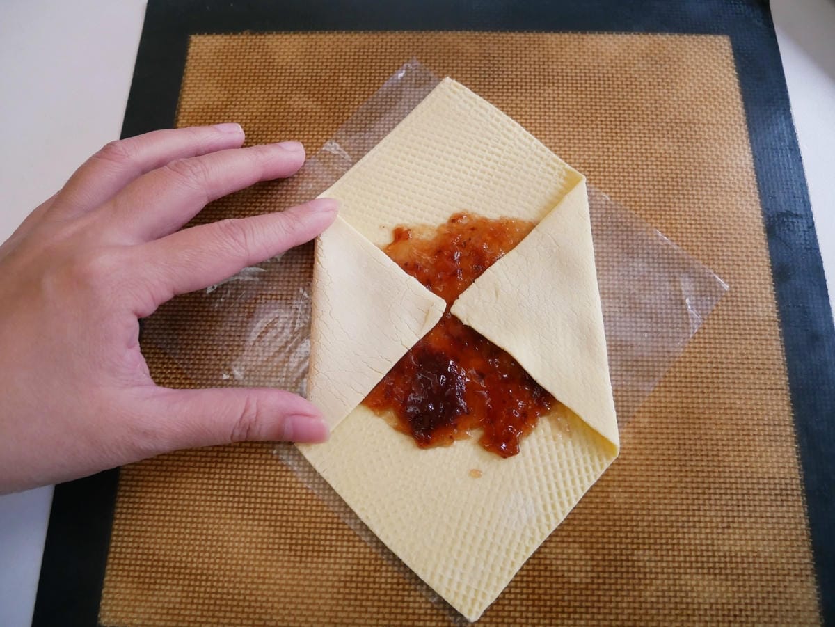 [My Little Kitchen]簡單做「學院信封派」層