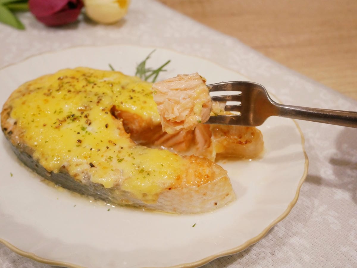 [My Little Kitchen] 氣炸料理「美乃滋鮭魚