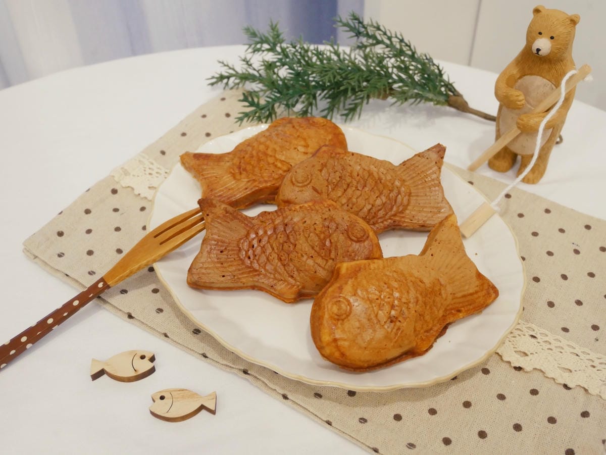[My Little Kitchen] 超簡單「鹹蛋黃鯛魚燒