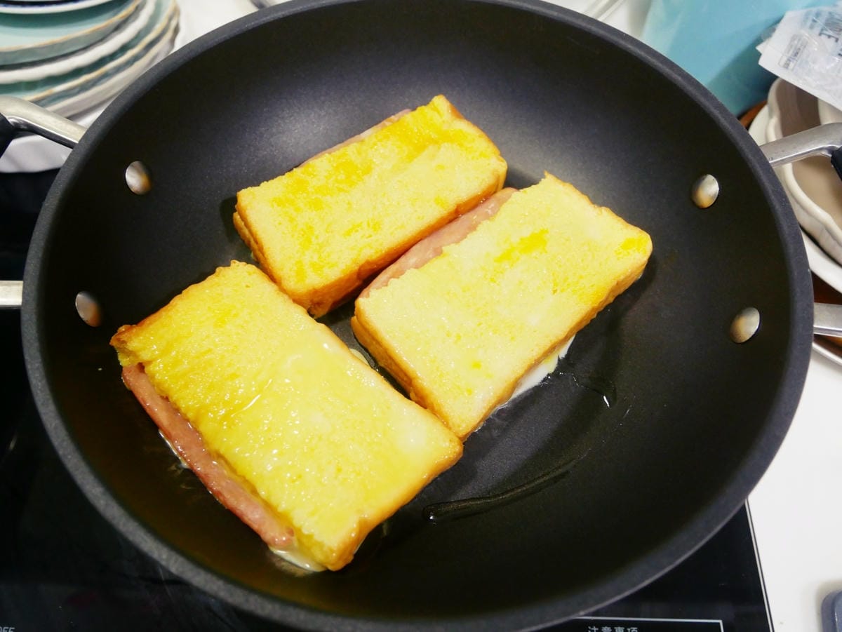[My Little Kitchen] 一鍋到底「火腿起士法