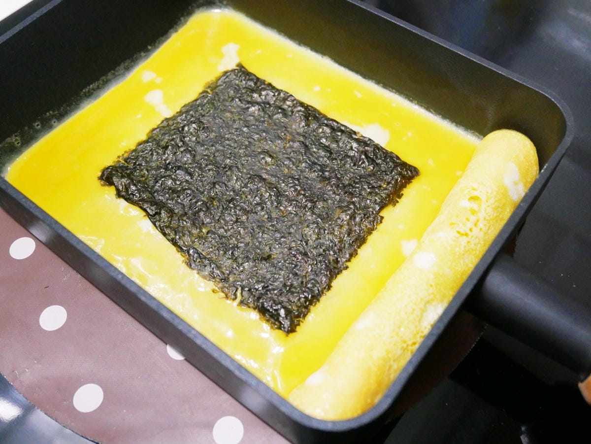 「烹大師」昆布風味簡單煎出「海苔玉子燒」美味又鮮美!! 「烹大師」昆布風味簡單煎出「海苔玉子燒」美味又鮮美!!