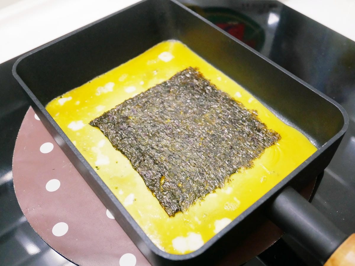 「烹大師」昆布風味簡單煎出「海苔玉子燒」美味又鮮美!! 「烹大師」昆布風味簡單煎出「海苔玉子燒」美味又鮮美!!