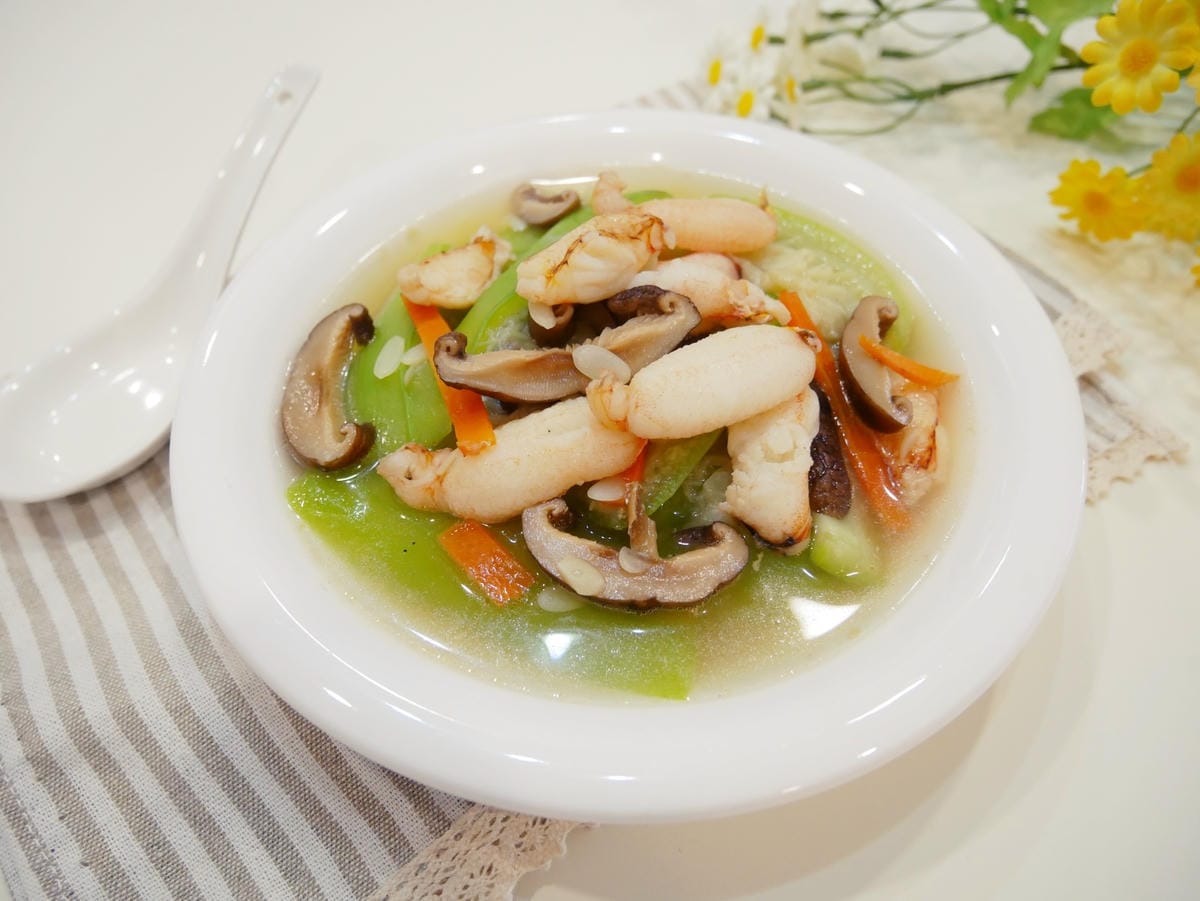 [My Little Kitchen] 快手料理「蟹肉絲瓜」