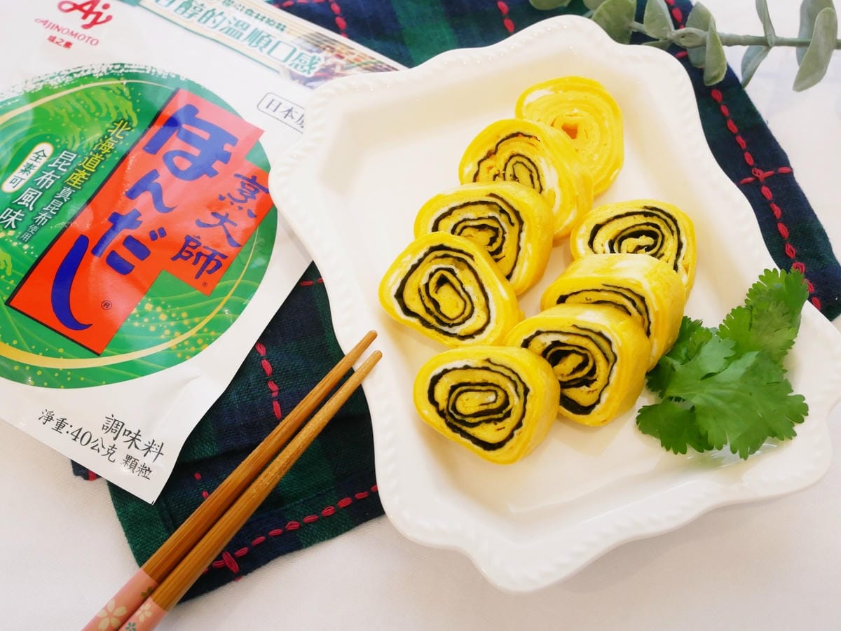 「烹大師」昆布風味簡單煎出「海苔玉子燒」美味又鮮美！！
