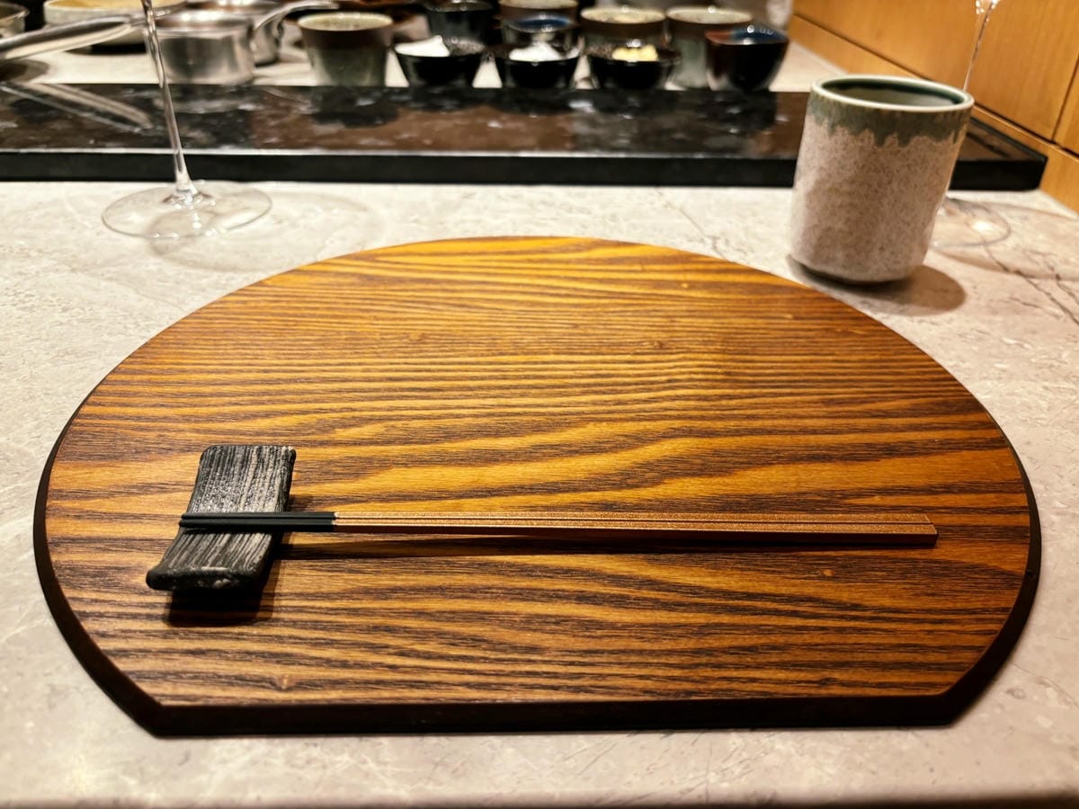 高雄鼓山「初魚鐵板燒美術店」無菜單鐵板燒料理。 高雄鼓山「初魚鐵板燒美術店」無菜單鐵板燒料理。