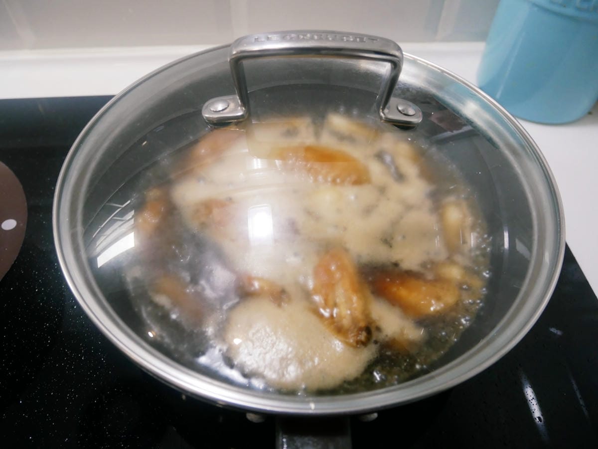 [My Little Kitchen] 平底鍋「可樂年糕雞翅