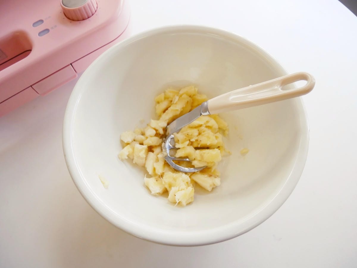 [My Little Kitchen] 四種材料「牛奶糖香蕉