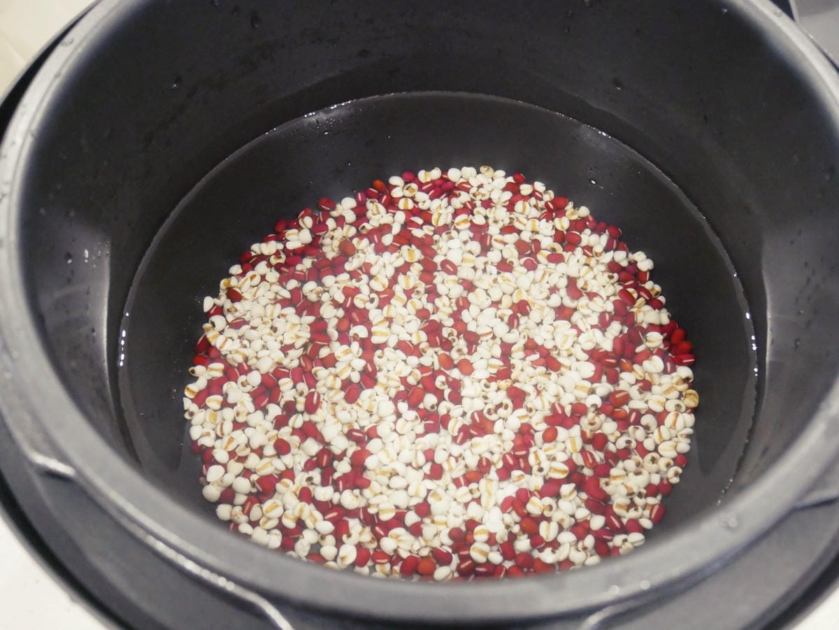 [My Little Kitchen] 壓力鍋「紅豆薏仁湯」
