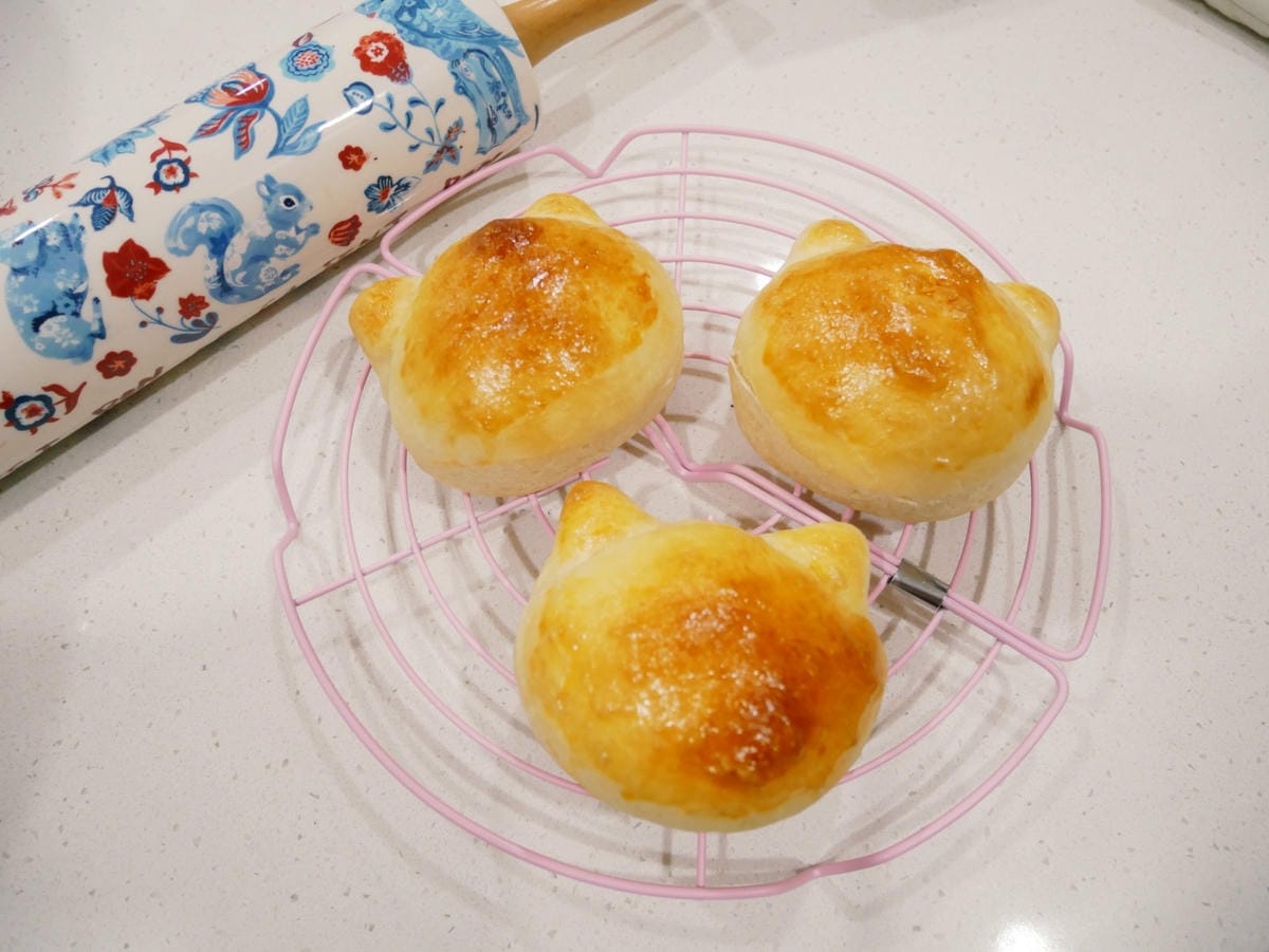 [My Little Kitchen] 好可愛「小貓炸蝦堡」