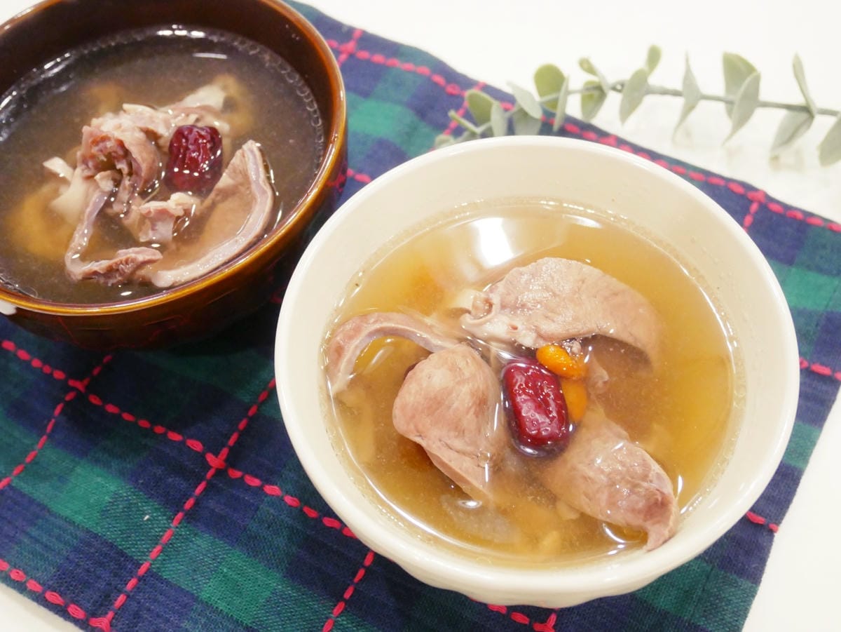 [My Little Kitchen] 電鍋料理「豬心湯」暖