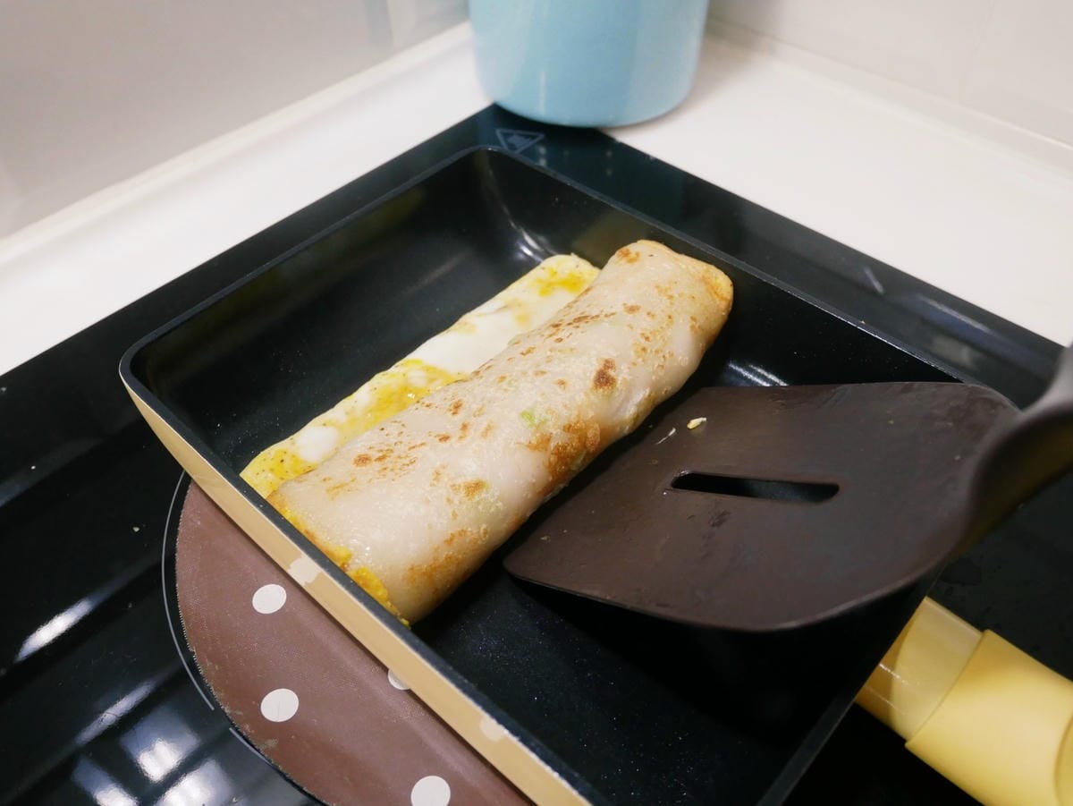 水手牌粉漿蛋餅粉「九層塔玉米蛋餅、火腿蛋餅」口感好軟Q!! 水手牌粉漿蛋餅粉「九層塔玉米蛋餅、火腿蛋餅」口感好軟Q!!