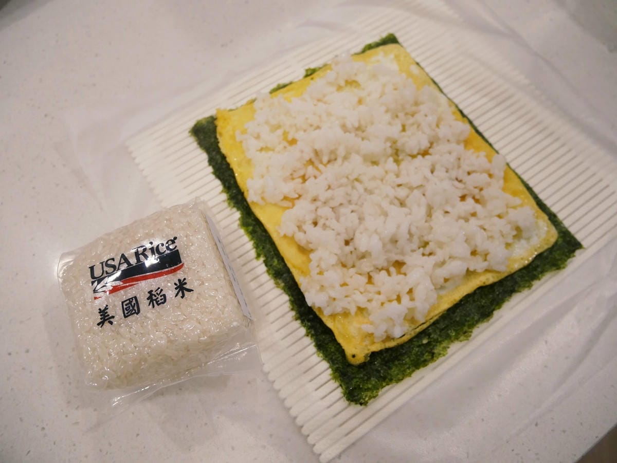 [My Little Kitchen] 捲一捲「海苔雞蛋飯捲