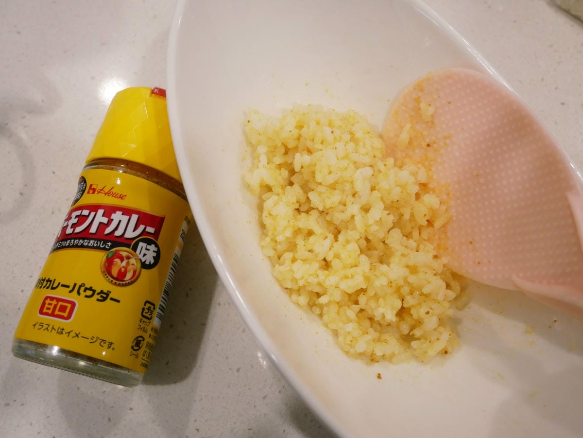 [My Little Kitchen] 超快手「小雞咖哩飯糰
