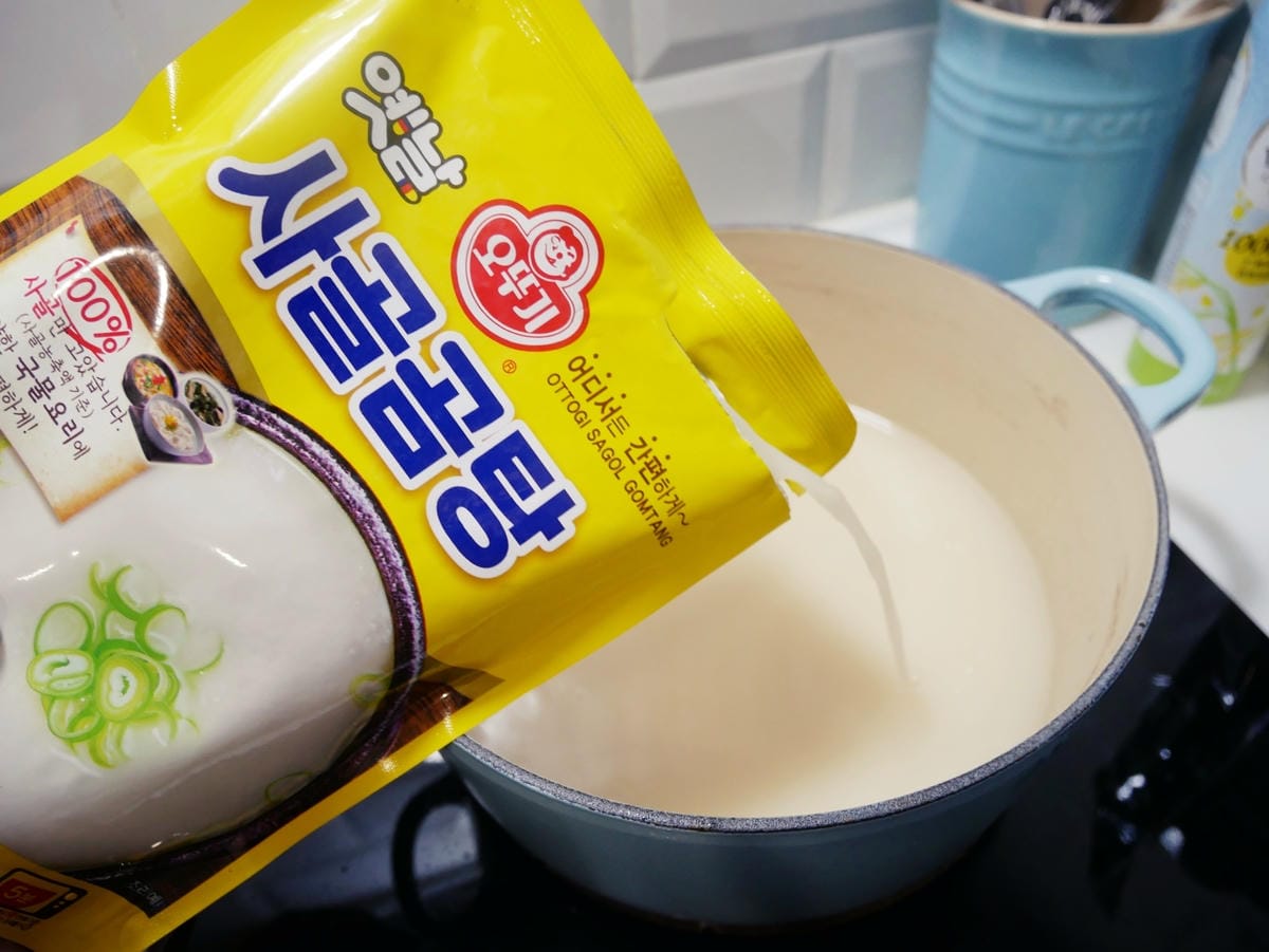 [My Little Kitchen] 簡易版「韓式牛肉湯飯