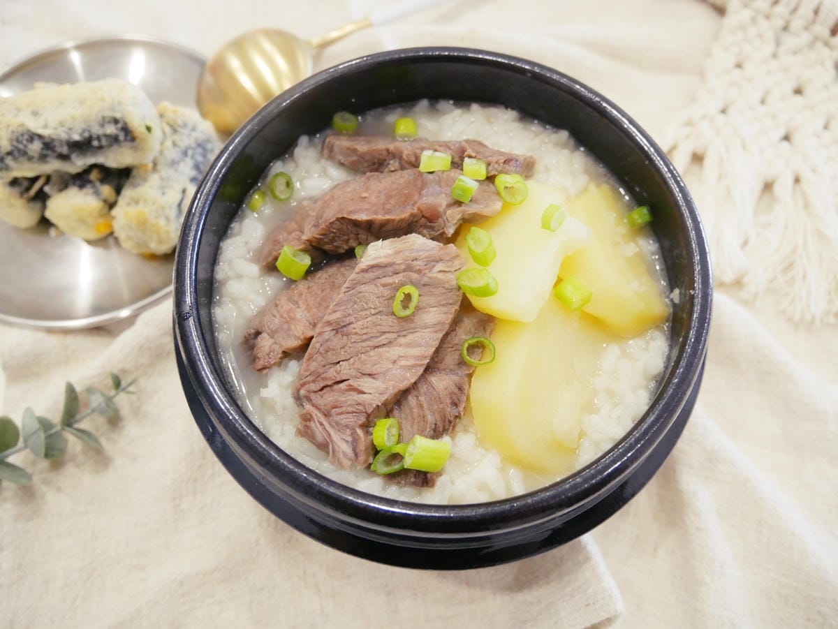 [My Little Kitchen] 簡易版「韓式牛肉湯飯