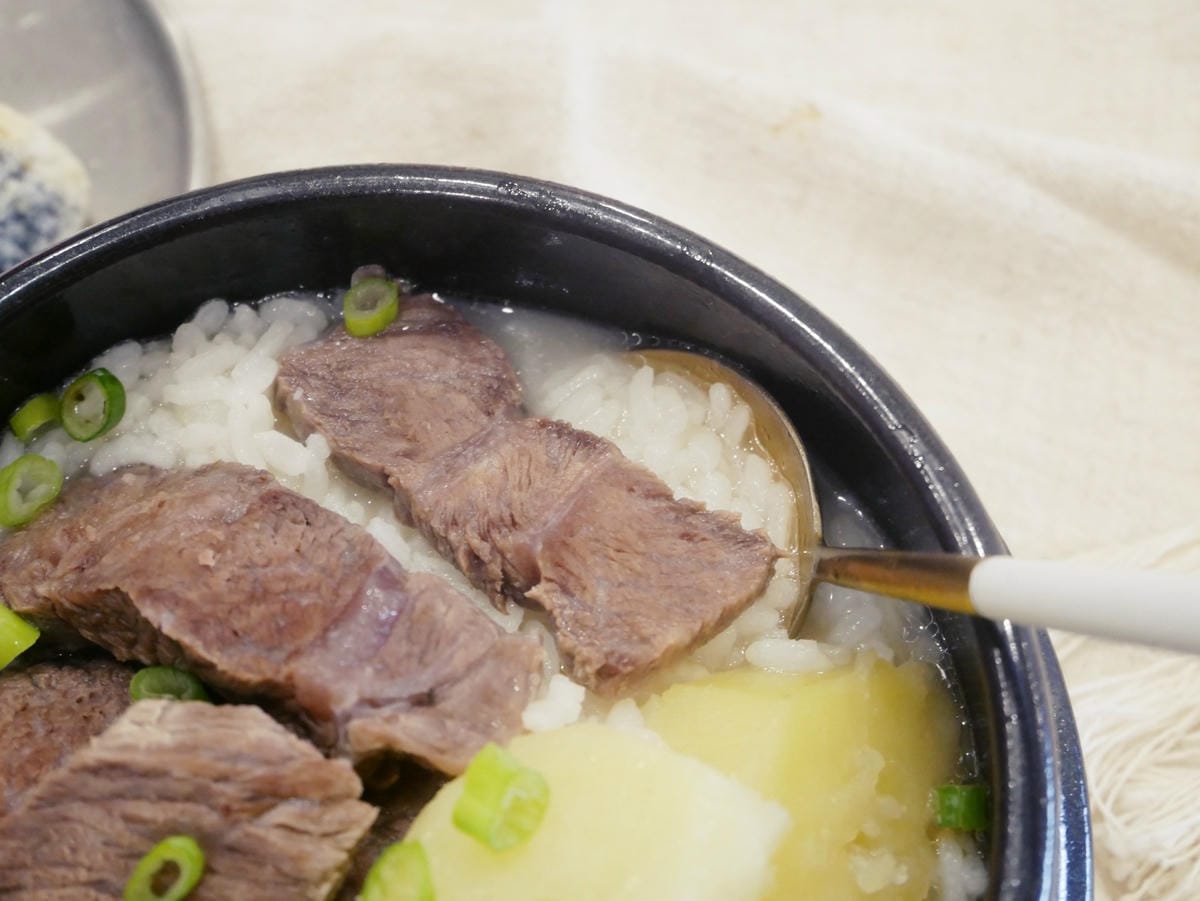 [My Little Kitchen] 簡易版「韓式牛肉湯飯