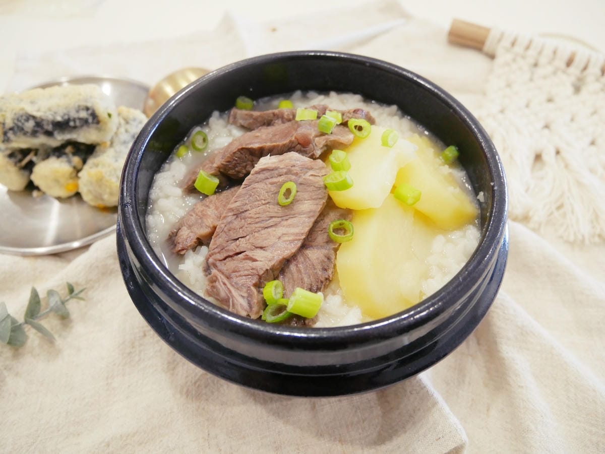 [My Little Kitchen] 簡易版「韓式牛肉湯飯