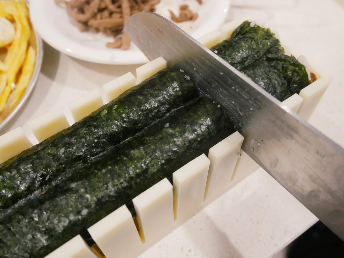 [My Little Kitchen] 好療癒「愛心韓式飯捲