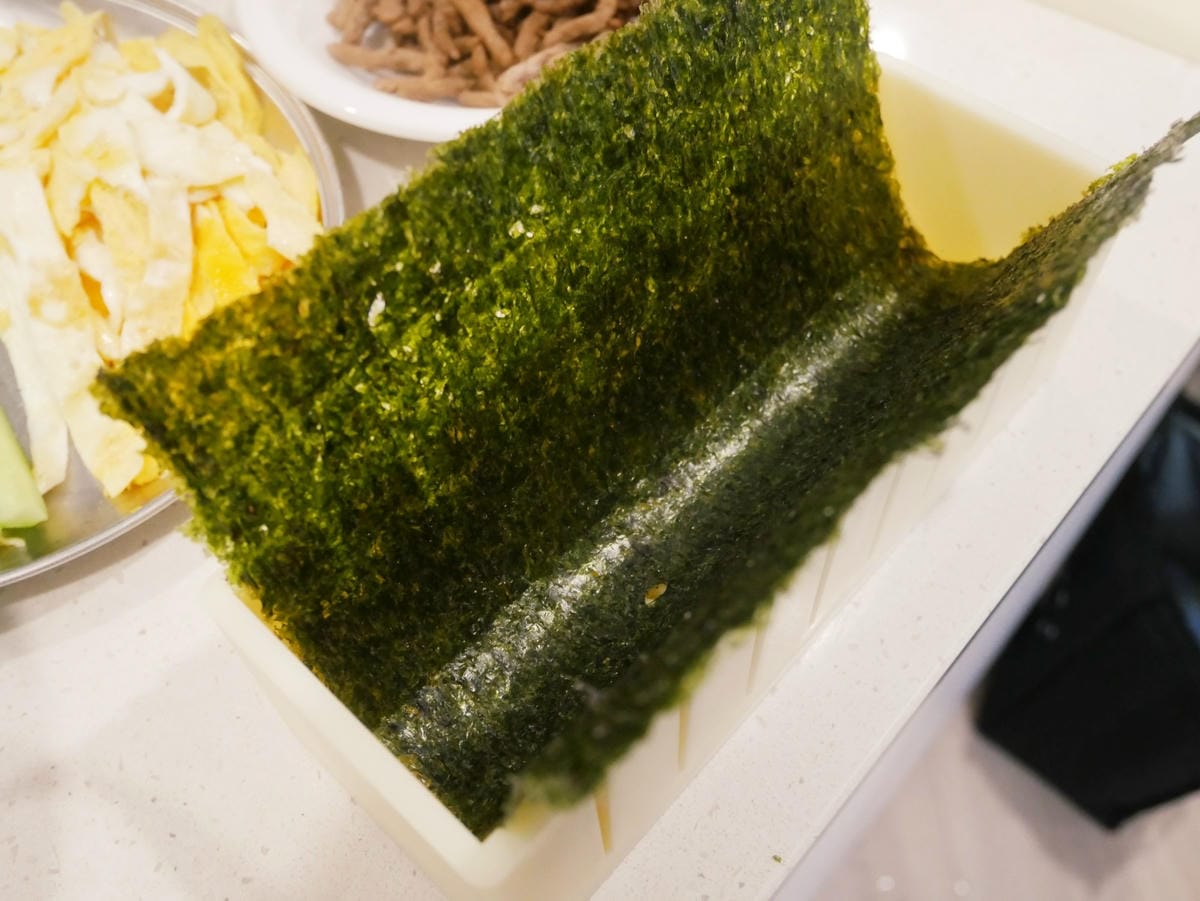 [My Little Kitchen] 好療癒「愛心韓式飯捲