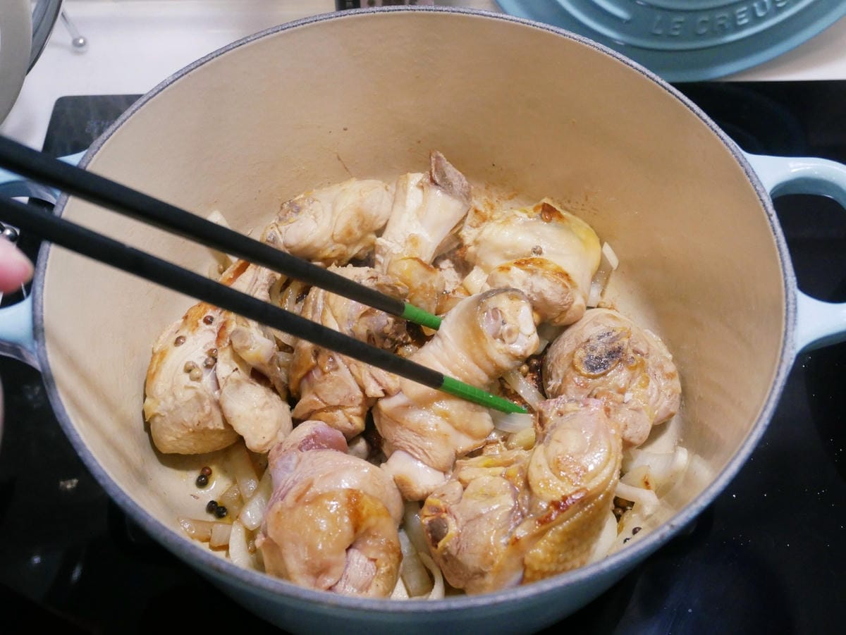 [My Little Kitchen] 暖呼呼「胡椒白菜雞湯
