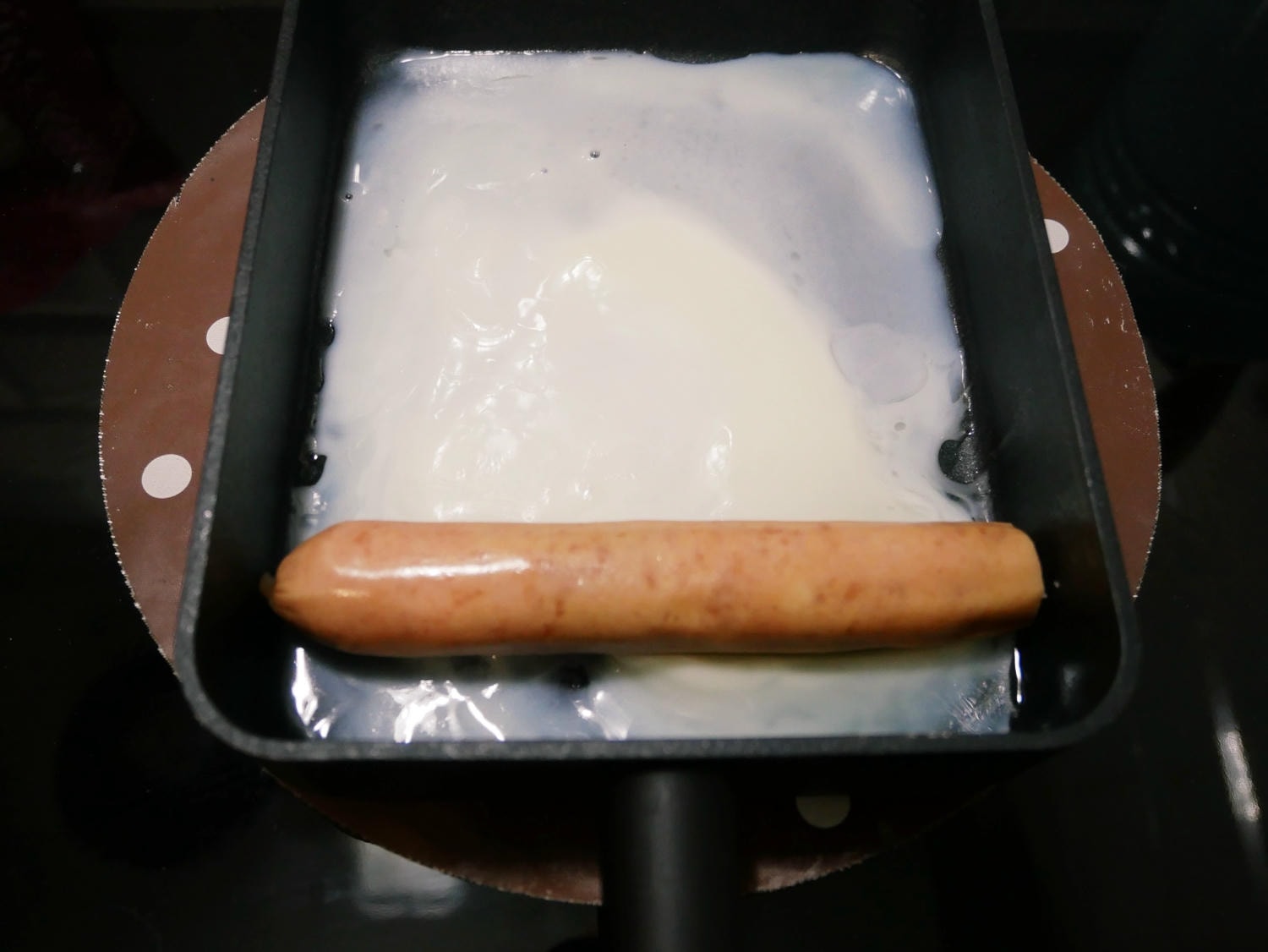 [My Little Kitchen] 好吃的「雞蛋熱狗捲」小孩好喜歡。