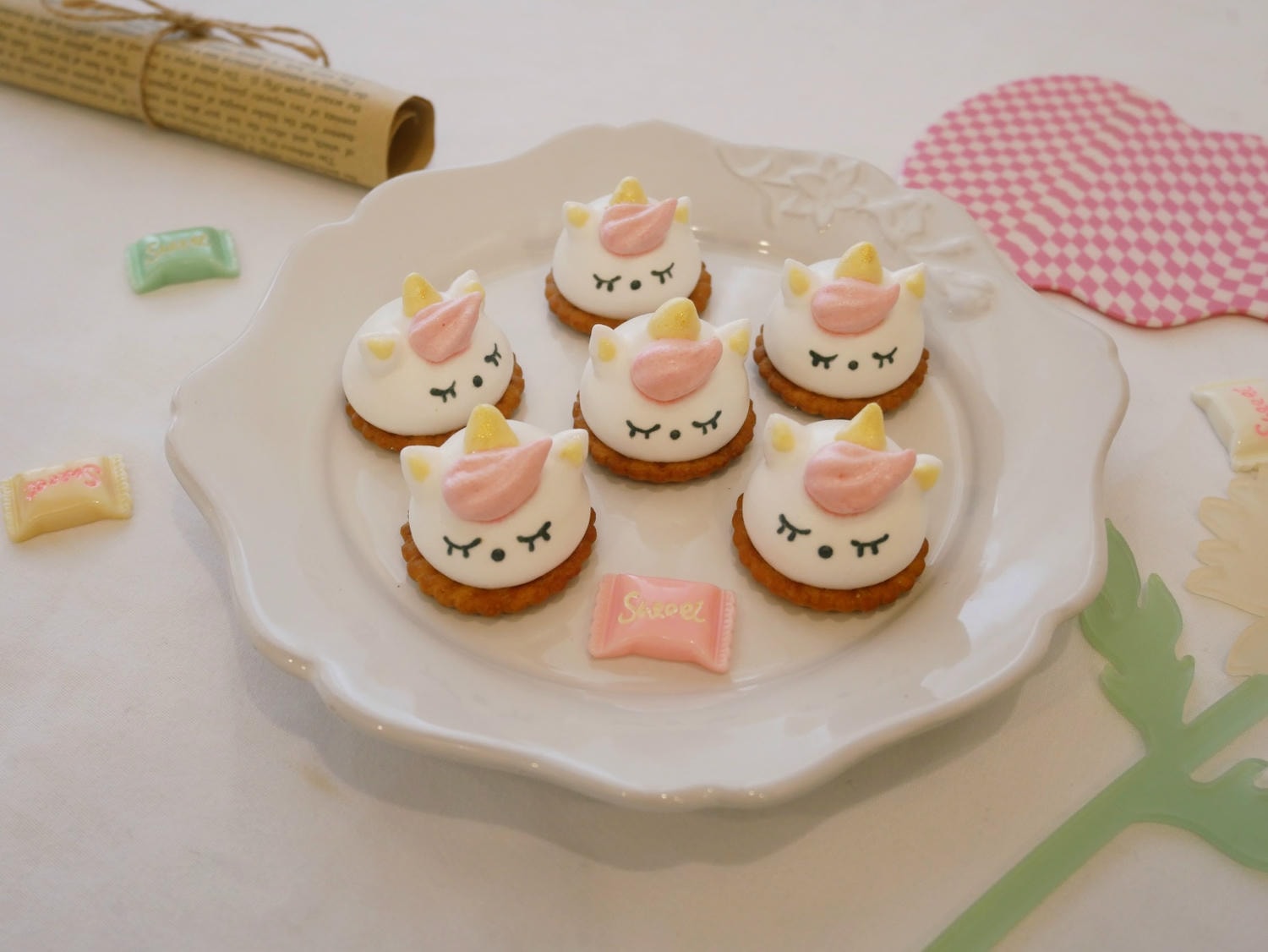[My Little Kitchen] 好夢幻「獨角獸馬林糖」小女孩好愛♡